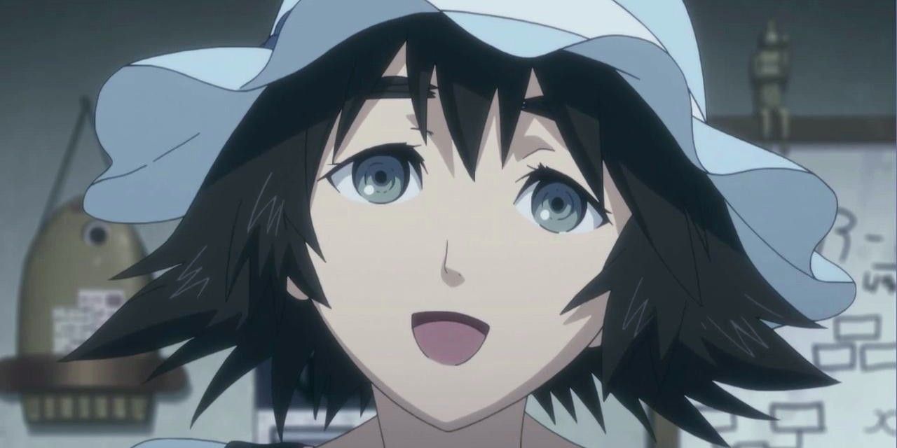 Steins Gate Mayuri Shiina smiling