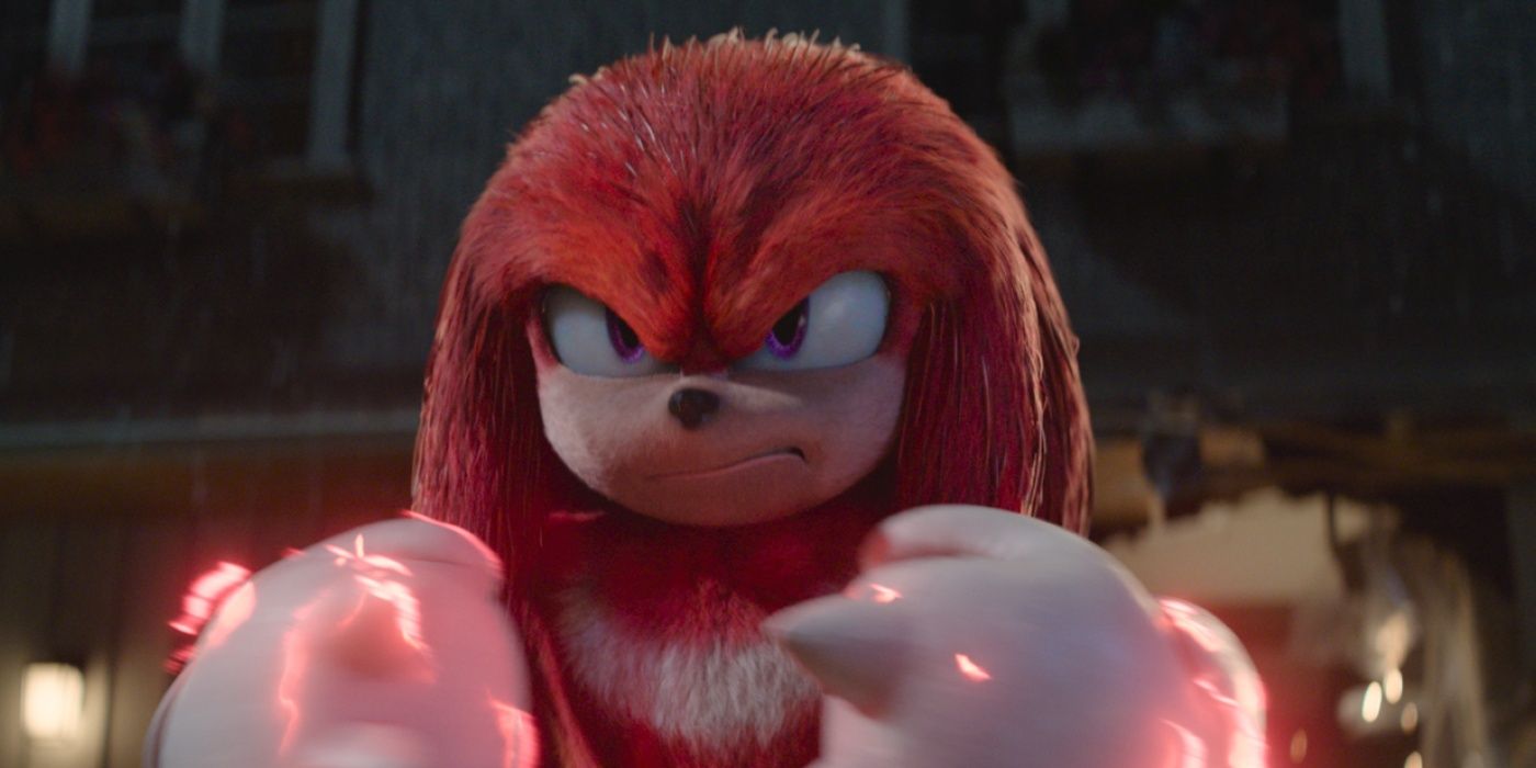 Idris Elba as the voice of Knuckles