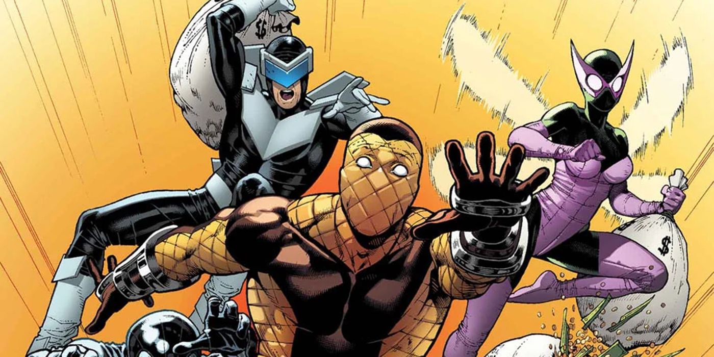 The Superior Foes of Spider-Man chase the Shocker