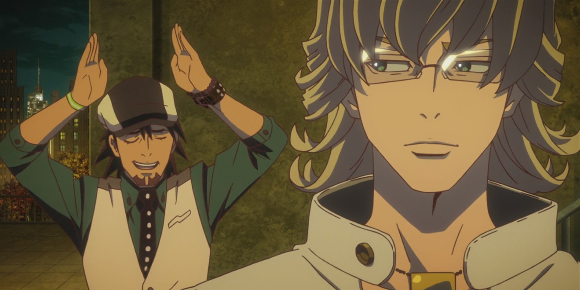 Kotetsu and Barnaby from Tiger and Bunny.