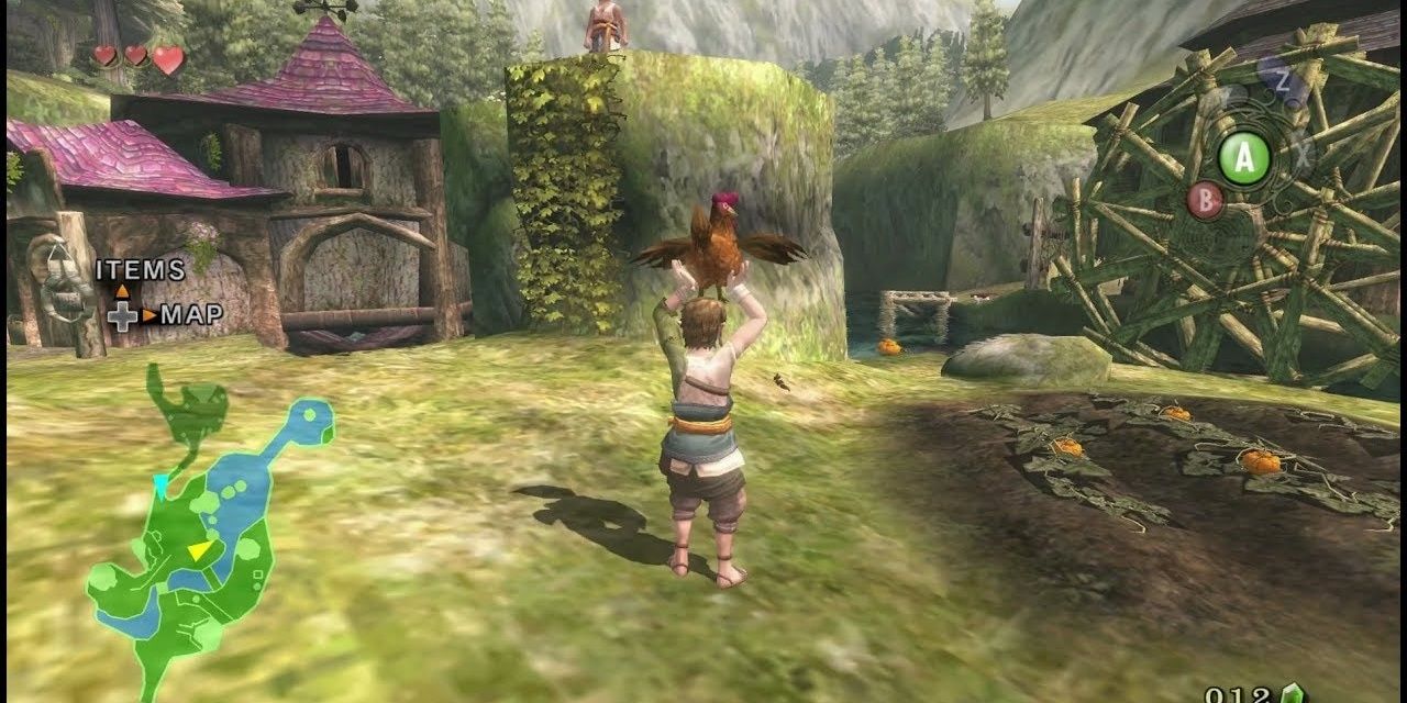 The Legend of Zelda Tiwlight Princess Ordon Village Cropped