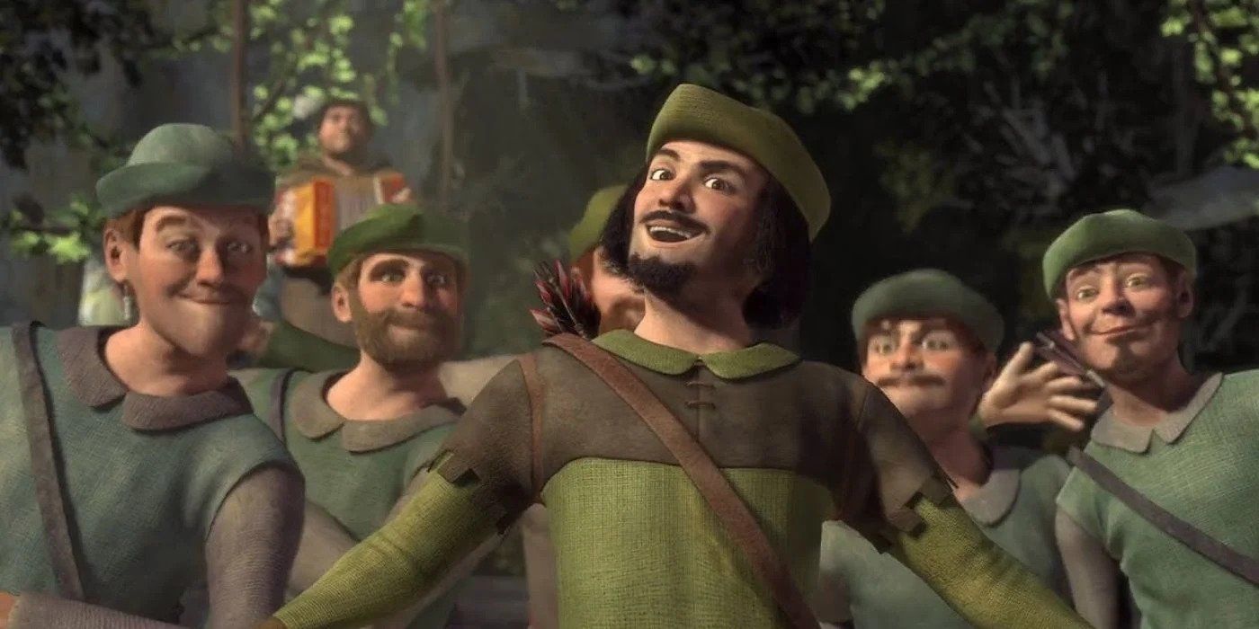 Monsieur Hood Robin Hood in Shrek