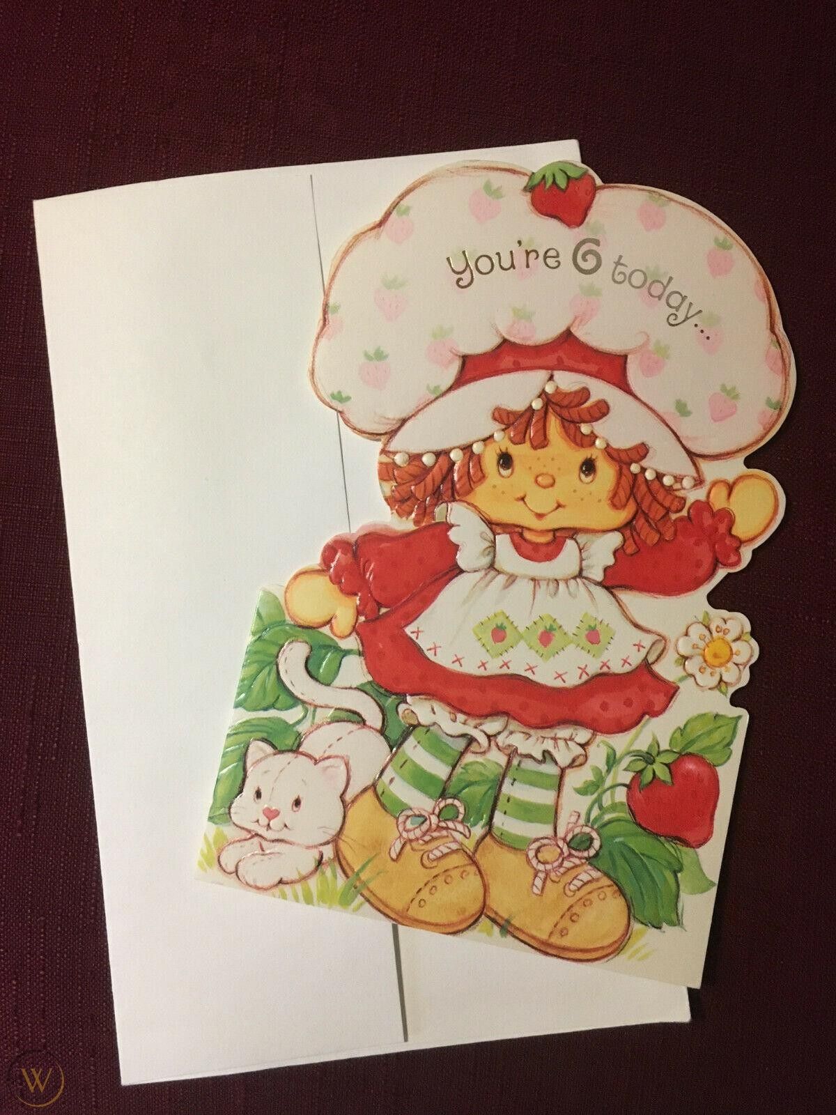 strawberry shortcake colorforms