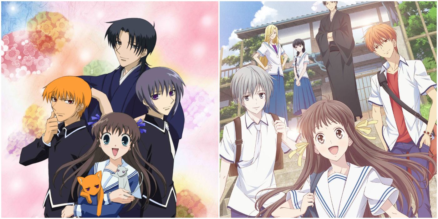 Fruits Basket 2001 vs 2019 