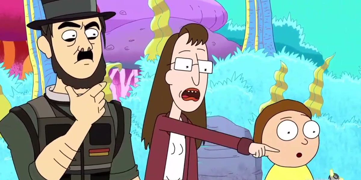 Abrodolph Lincoler Nancy And Morty Smith In Rick And Morty