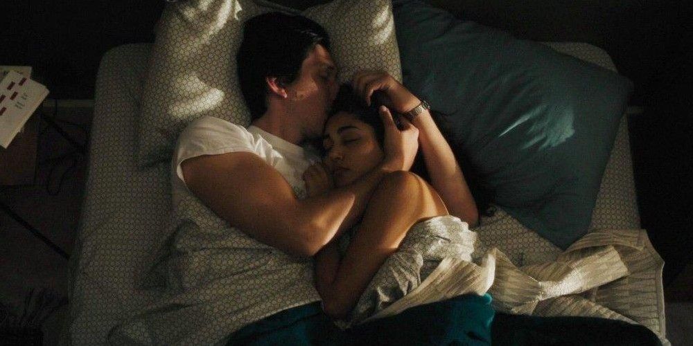 Adam Driver and Golshifteh Farahani in Paterson