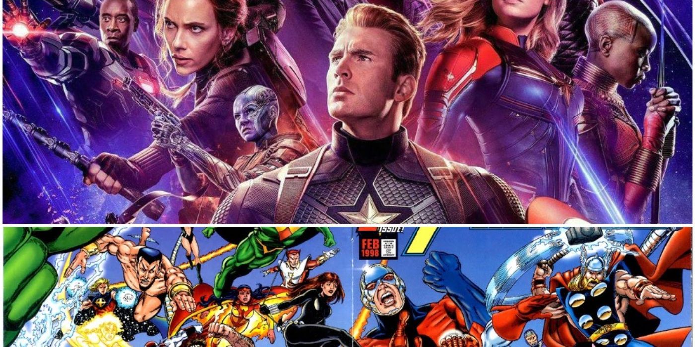 Avengers MCU Comics Difference Header