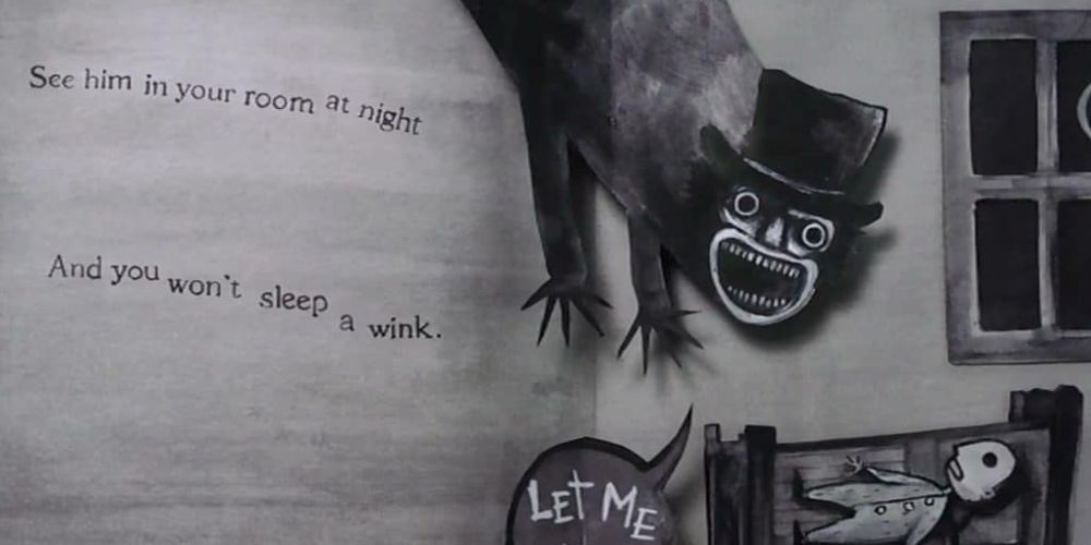 The Babadook Page In Book