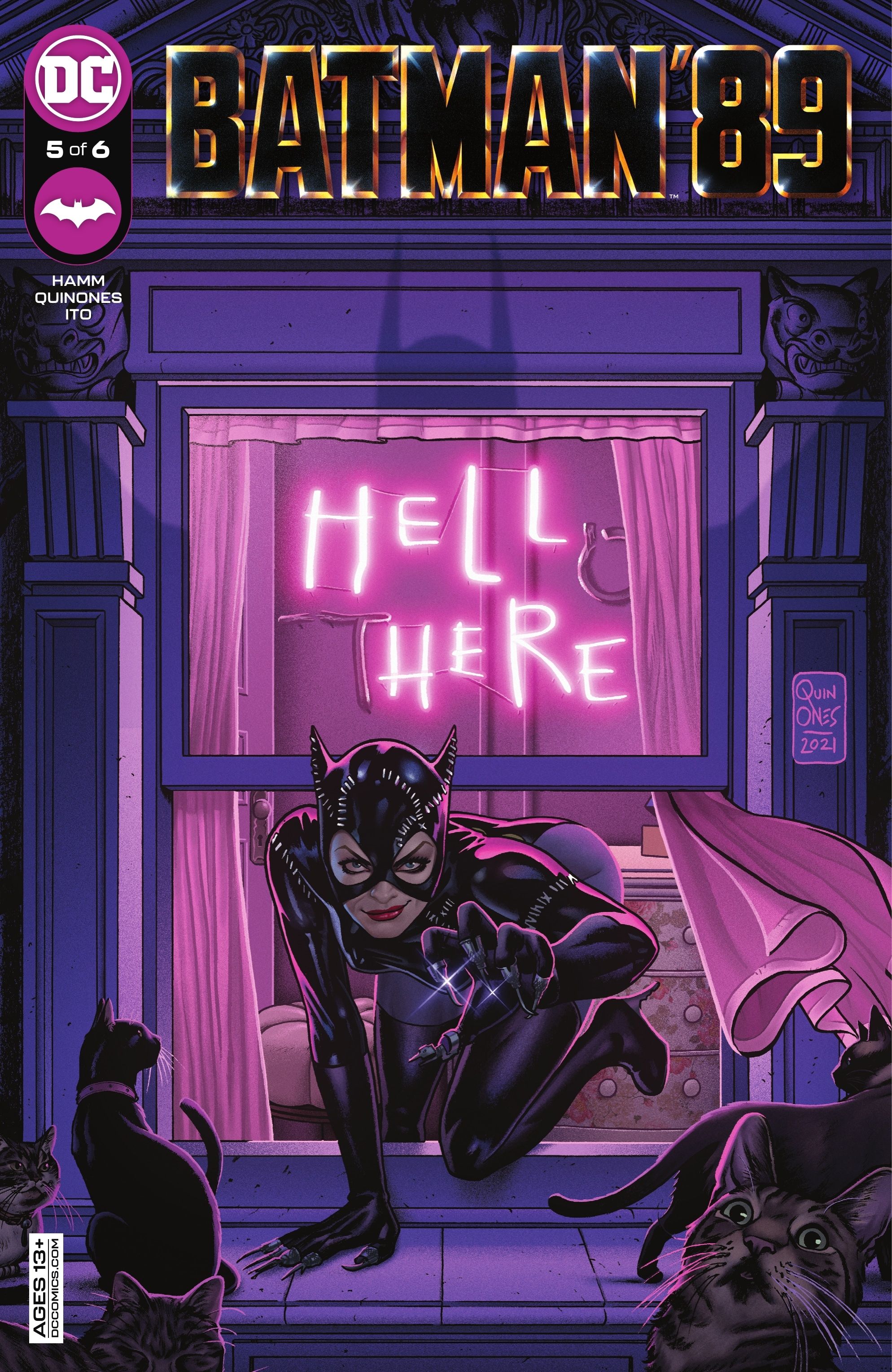 Cover of Batman '89 #5 