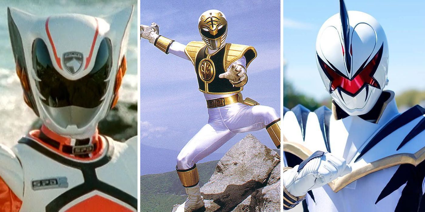 Power Rangers: 10 Best White Rangers From The TV Series, Ranked