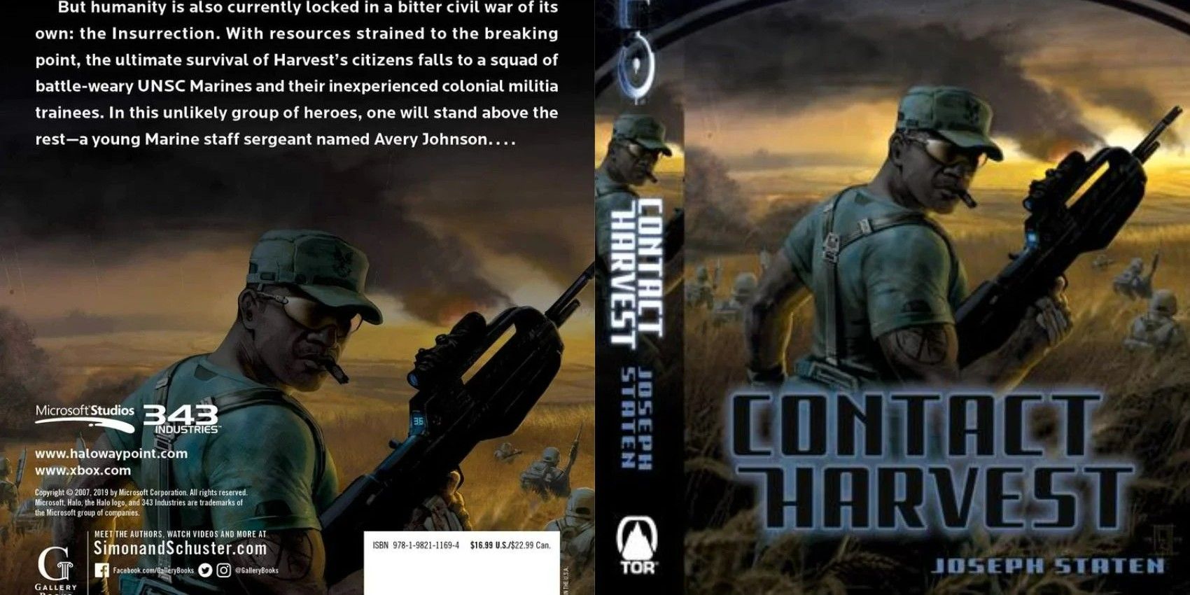 Contact Harvest Full Book Cover 