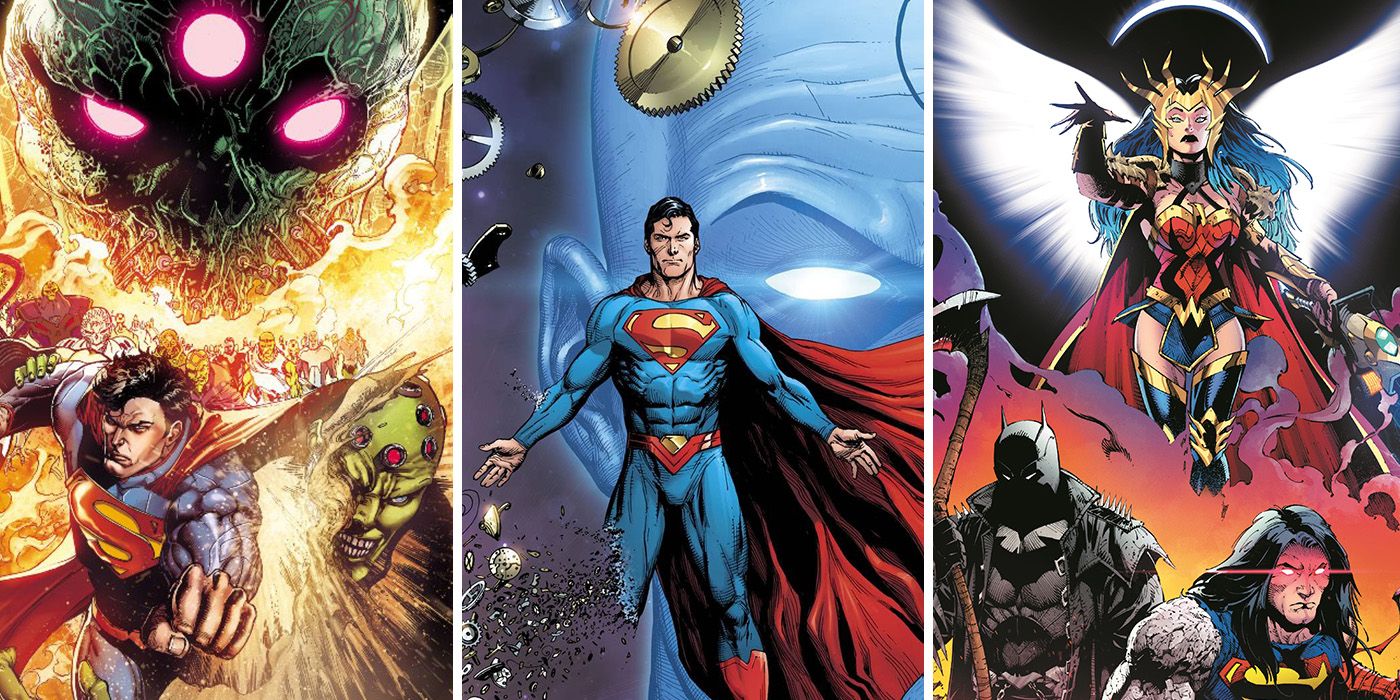Covers for Convergence, Doomsday Clock and Dark Nights Death Metal