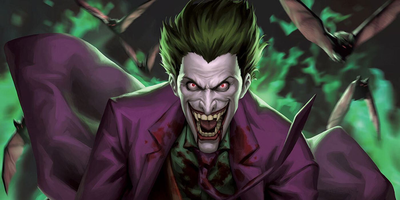 Harley Quinn and Joker Become Vampires in All-Out War Cover Art