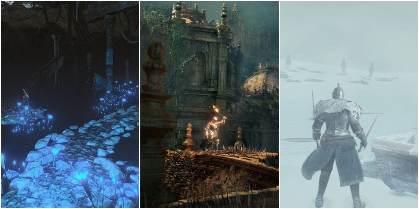 Dark Souls hardest areas list featured image Shrine of Amana Frigid Outskirts the Ringed City