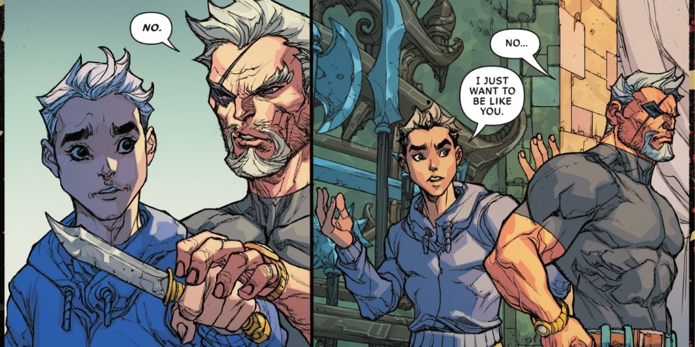 Deathstroke Wants His Son to Be Better Than Him
