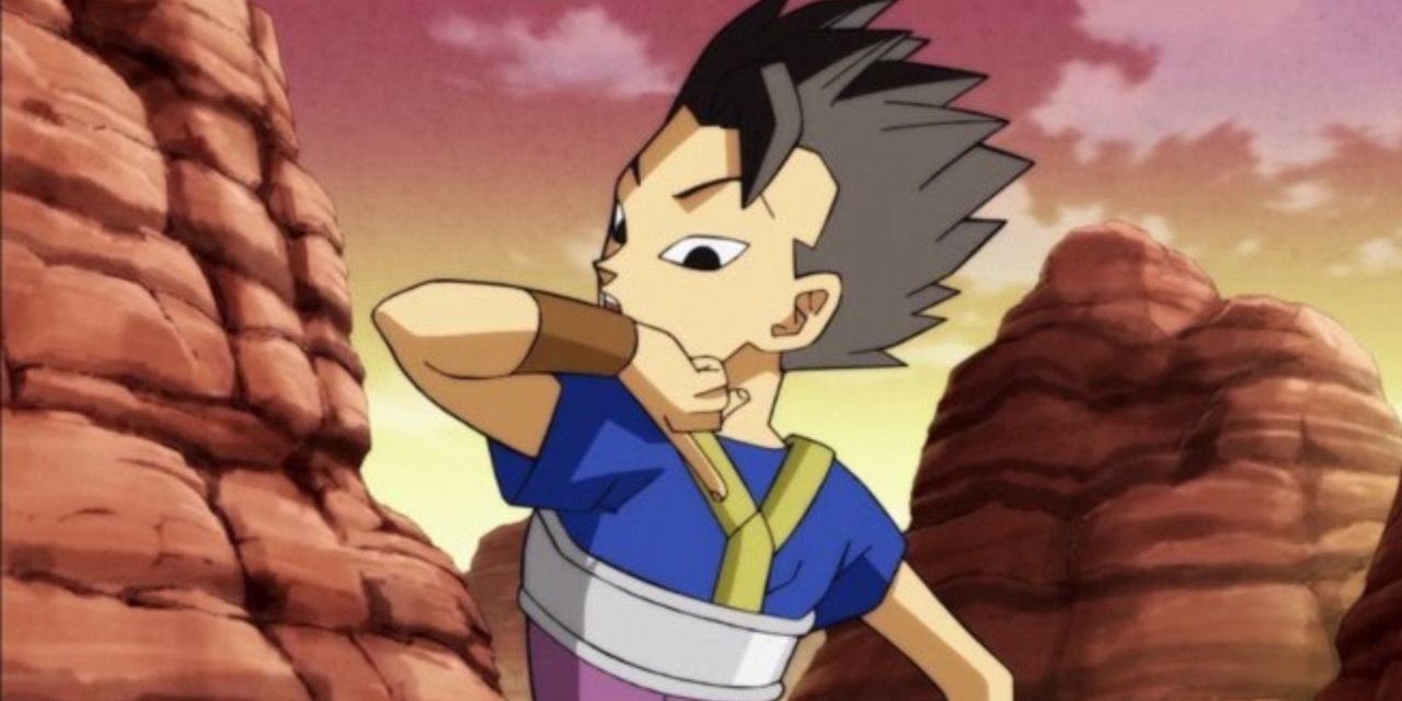 Cabba sente um formigamento nas costas antes do Super Saiyan em Dragon Ball Super