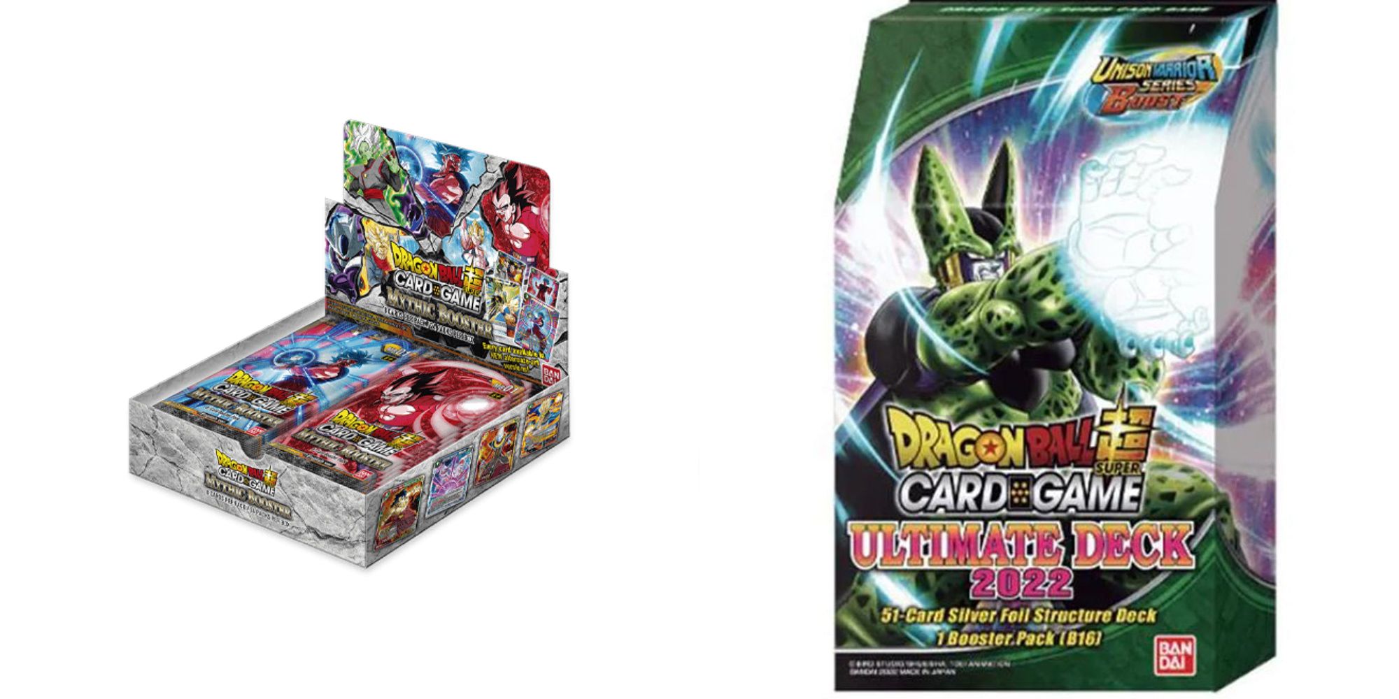 Mythic Booster and Ultimate Deck 2022 in Dragon Ball Super Card Game 