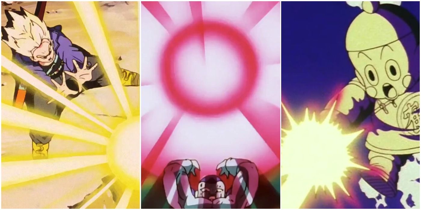 Dragon Ball Techniques Goku Should Know Burning Attack Death Ball Dodonpa Trio Header
