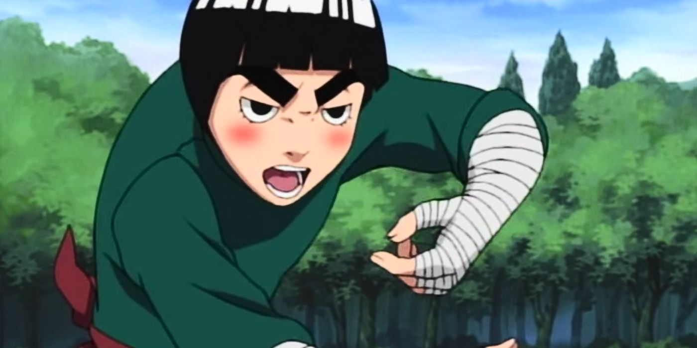 Naruto: De onde se originou o estilo de punho bêbado de Rock Lee? 1