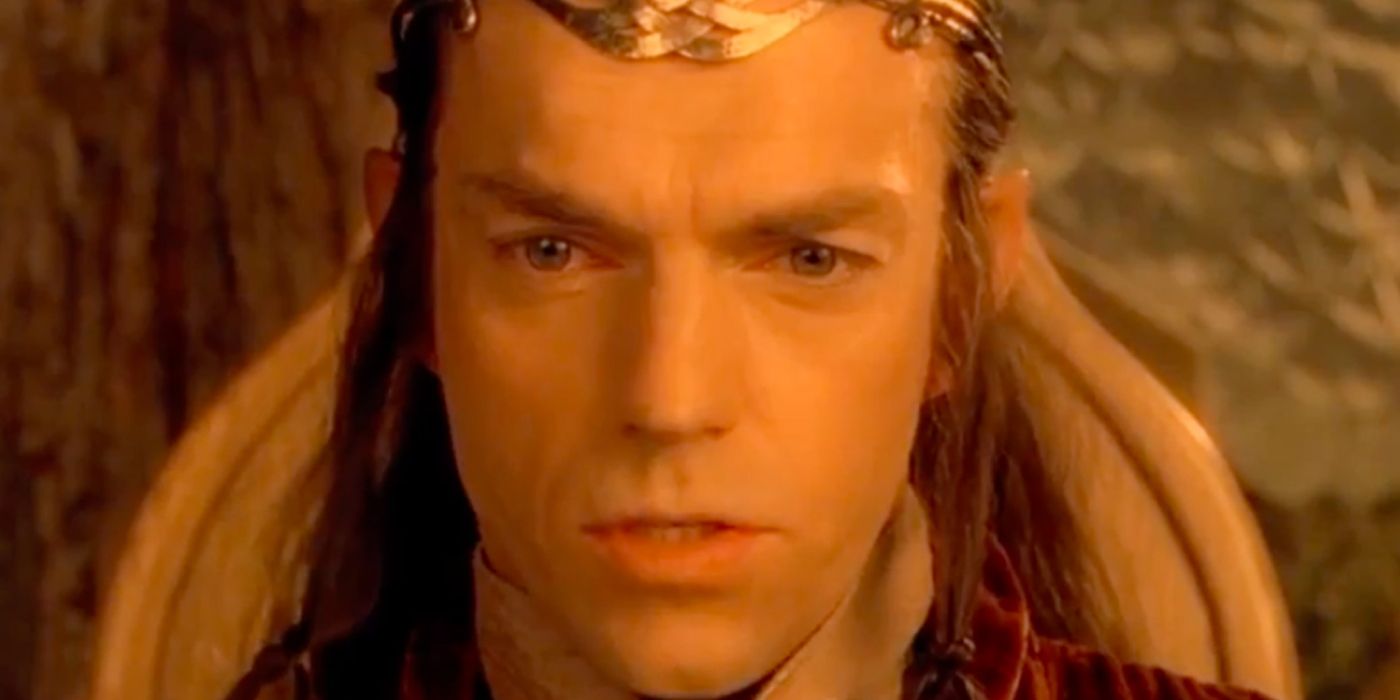 Elrond (Hugo Weaving) in The Lord of the Rings