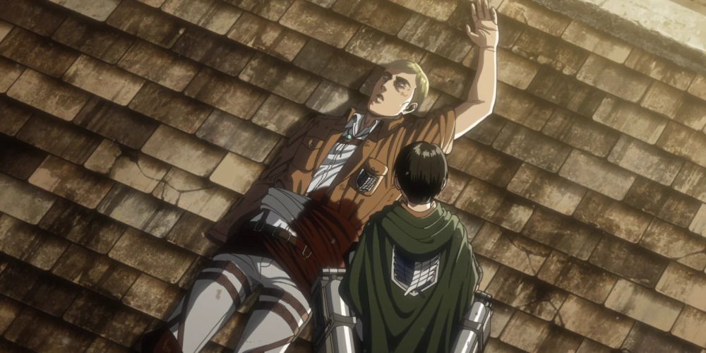 Erwin muere antes de Levi en Attack On Titan.
