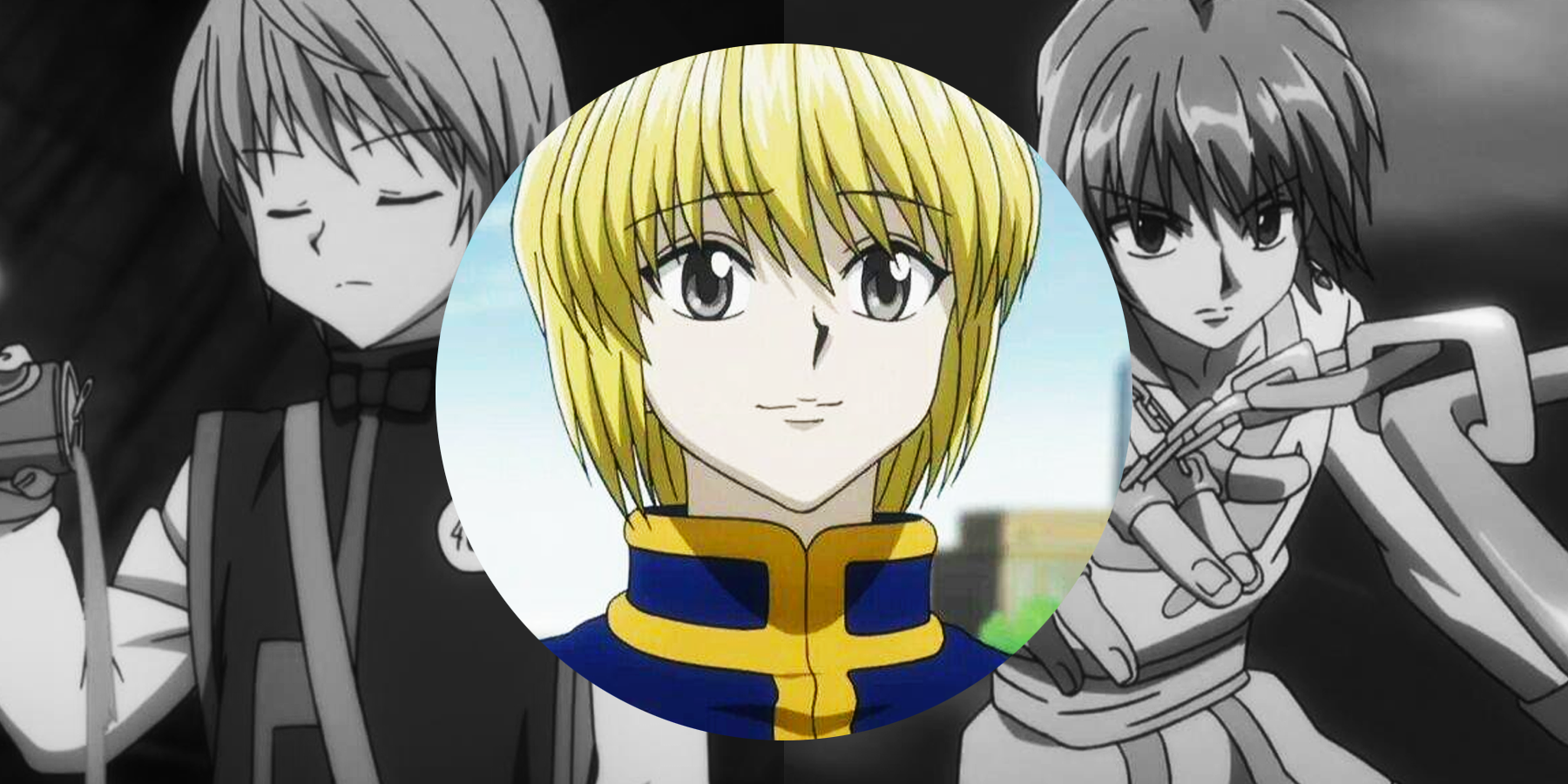 KiMouji on X: Hunter test with Kurapika ( fem. ver.) and Leorio