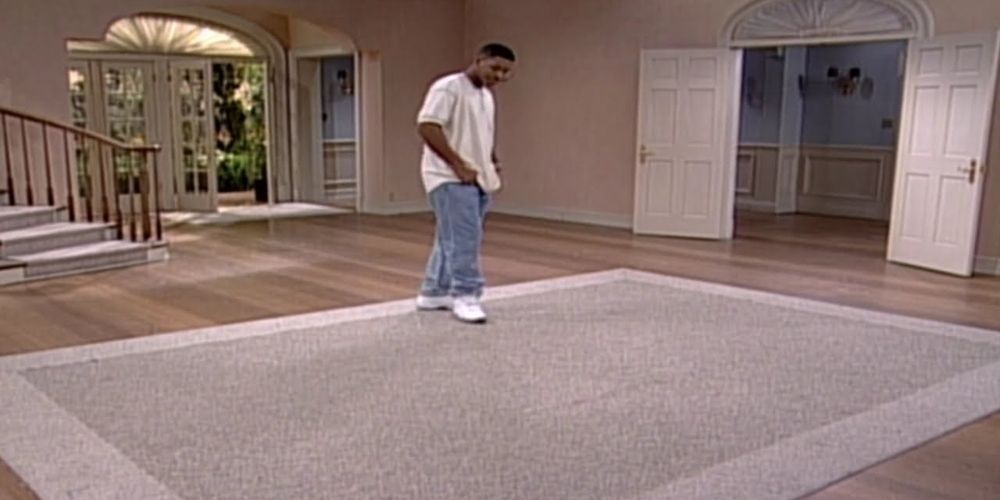 Will on his own in the empty house in Fresh Prince of Bel-Air Ending