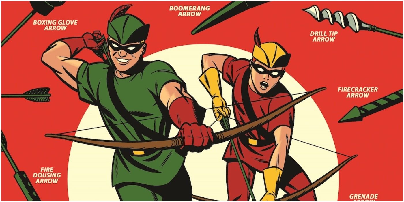 DC Golden Age Green Arrow and Speedy costumes
