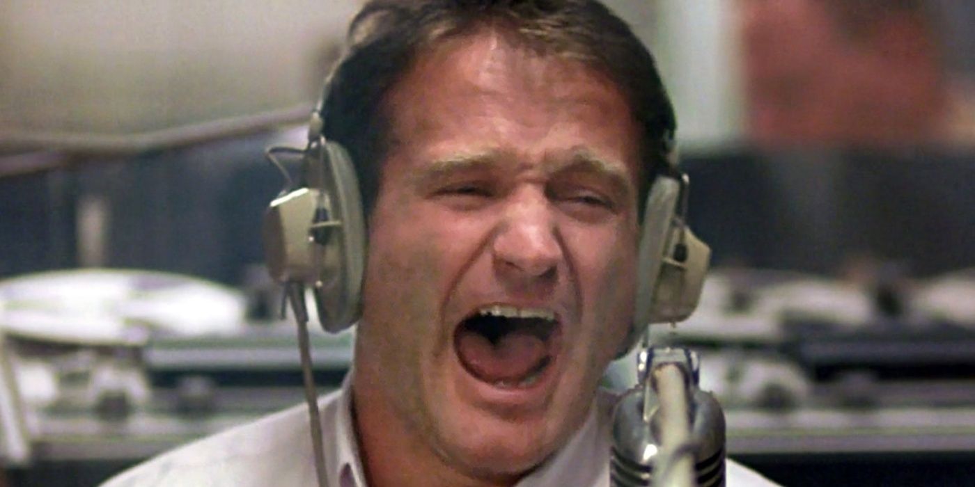 Robin Williams is on the air in the film Good Morning, Vietnam