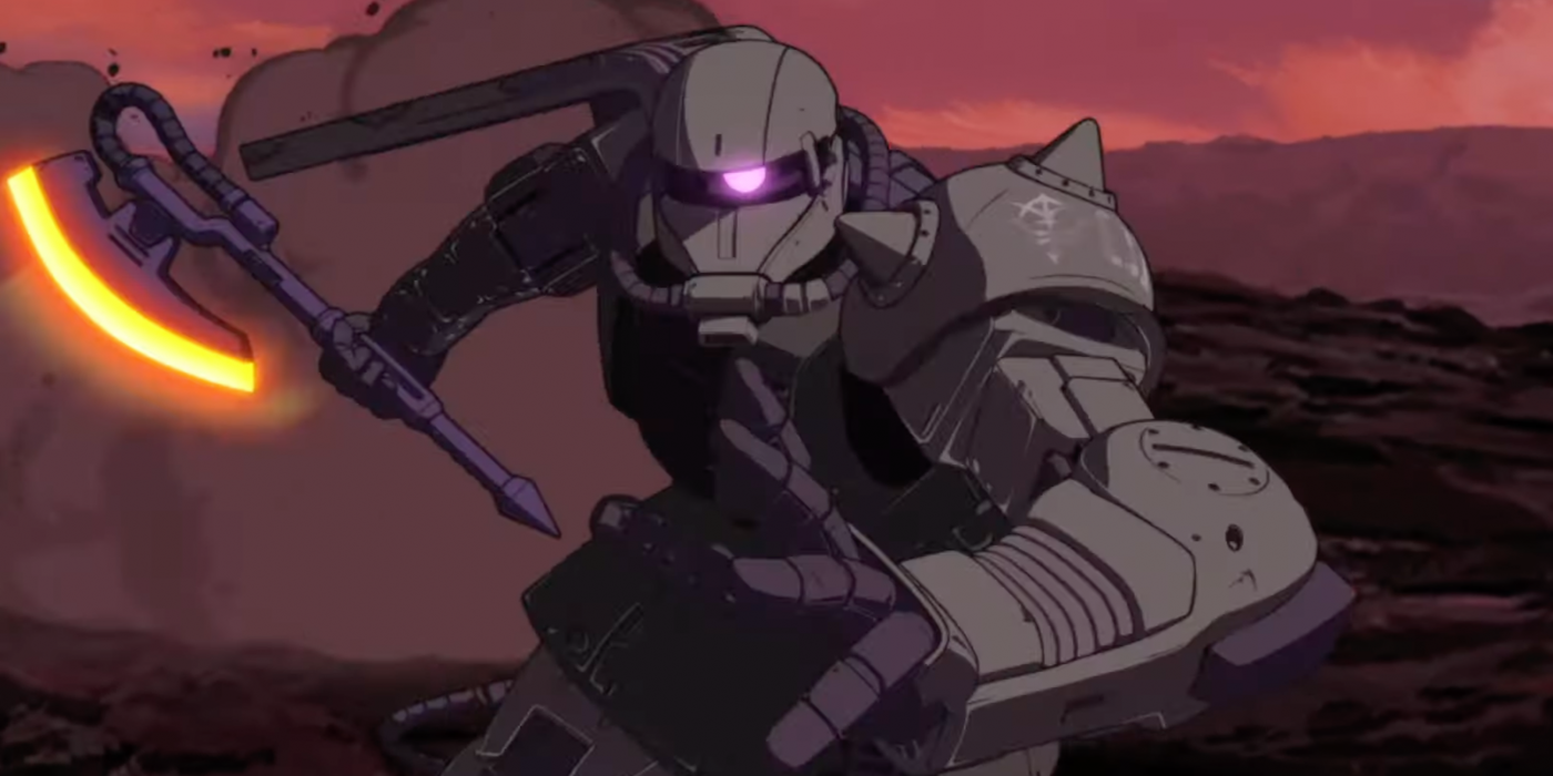 Cucuruz Doan in his old Zaku II