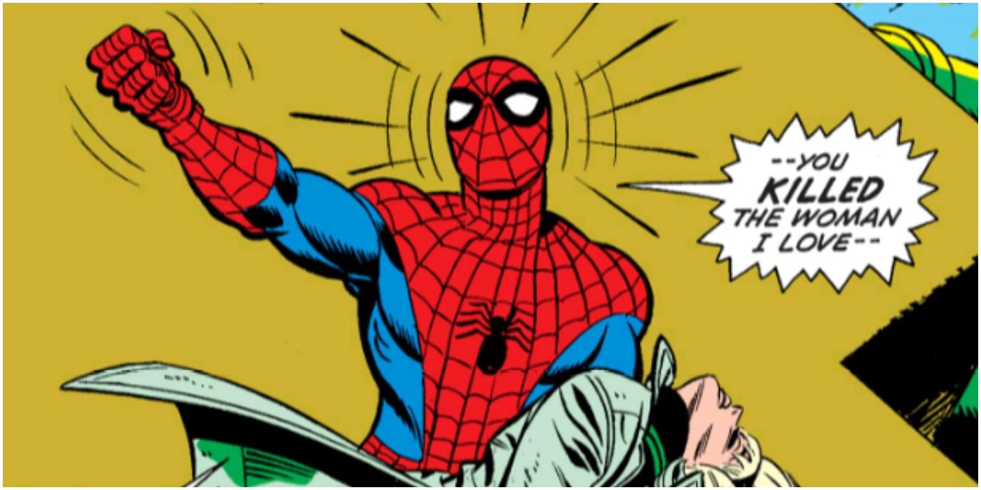 Gwen Stacy's death in Amazing Spider-Man comics.