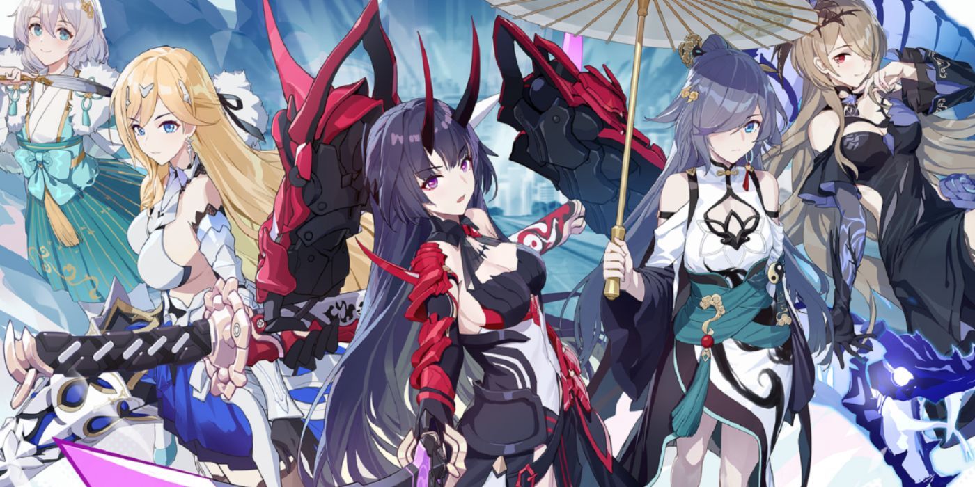 Honkai Impact 3rd promotion image featuring female characters 
