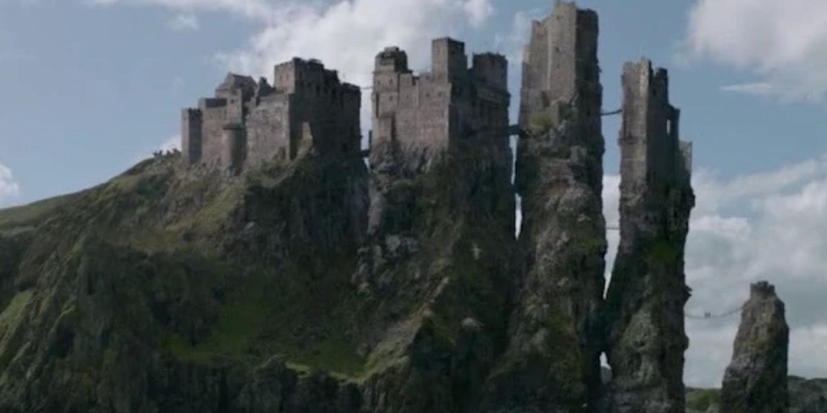 House Greyjoy's Pyke of the Iron Islands in Game of Thrones.