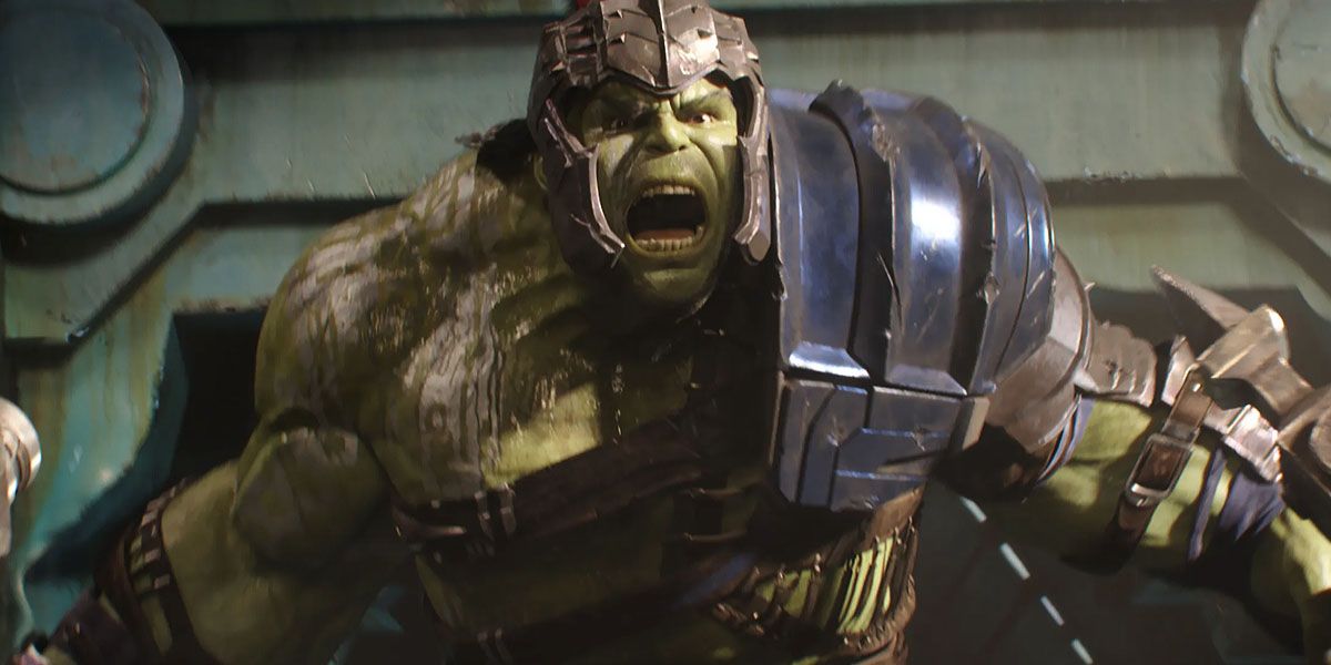 Hulk in armor in Thor Ragnarok – MCU