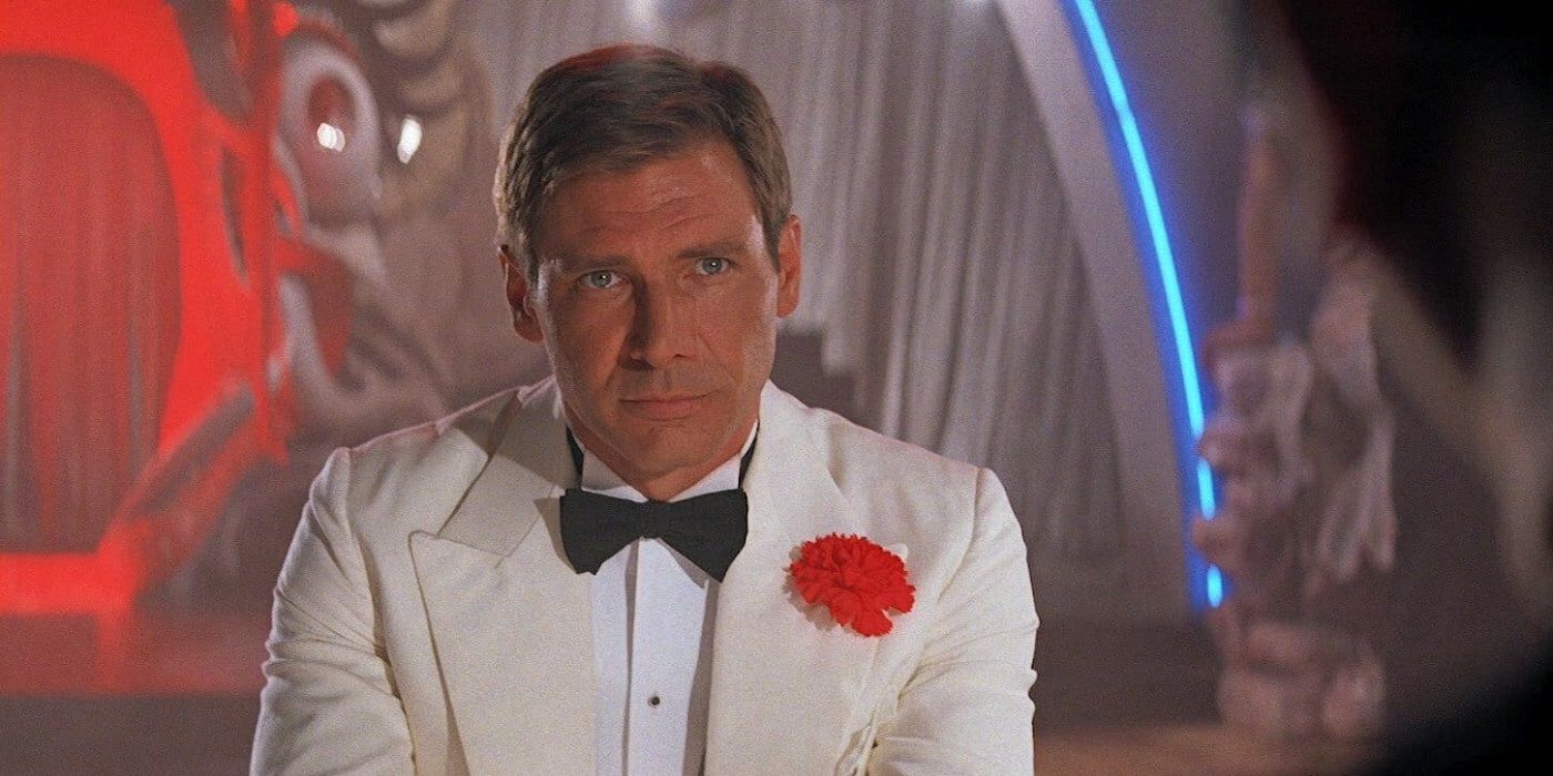 Harrison Ford in Indiana Jones and the Temple of Doom