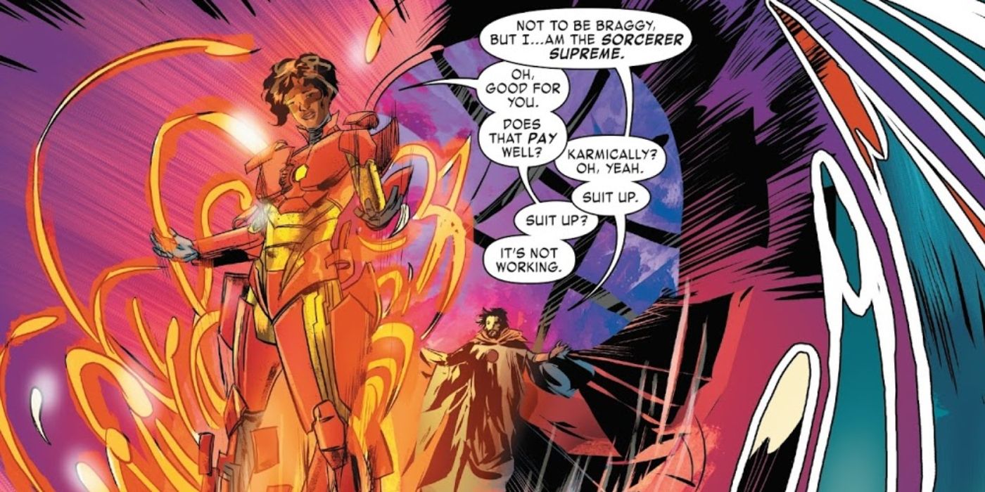 Iron Man Doctor Strange Sorcerer Supreme 3