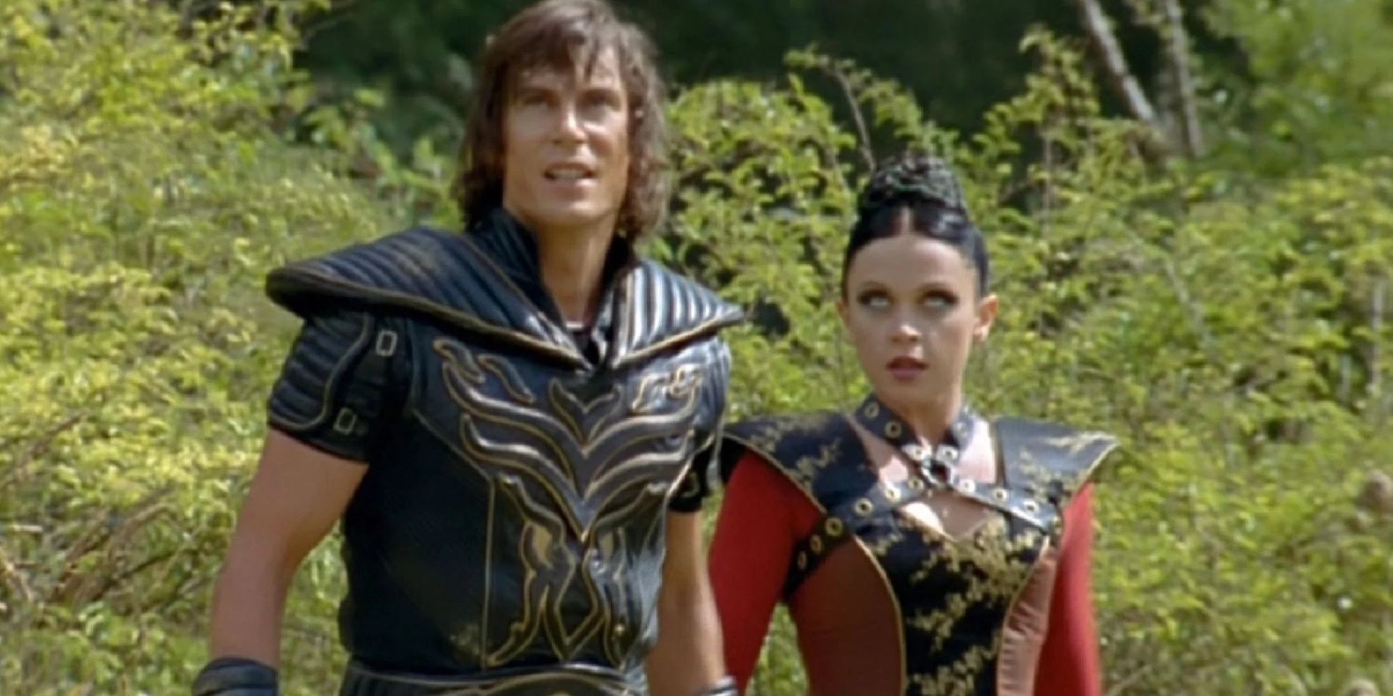 Jarrod and Camille in Power Rangers Jungle Fury