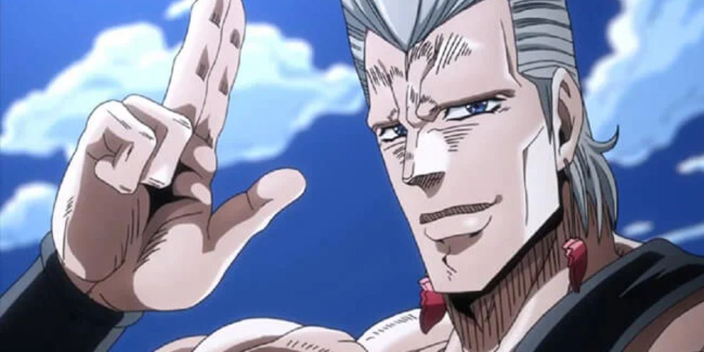 Jean Pierre Polnareff from JoJo's Bizarre Adventure: Stardust Crusaders.