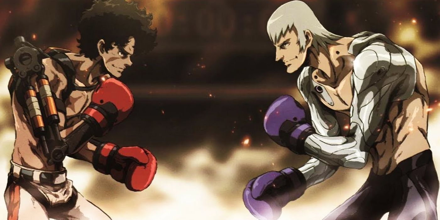 Joe vs. Yuri in Megalonia tournament in Megalobox.