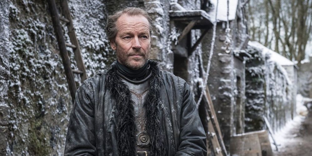 Jorah Mormont (Iain Glen) looks determined and confident in Game of Thrones