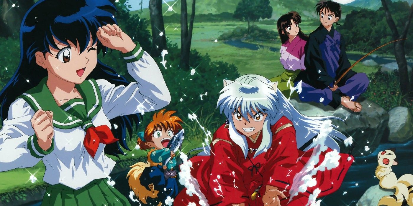 Kagome Hangs Out With Friends In Inuyasha