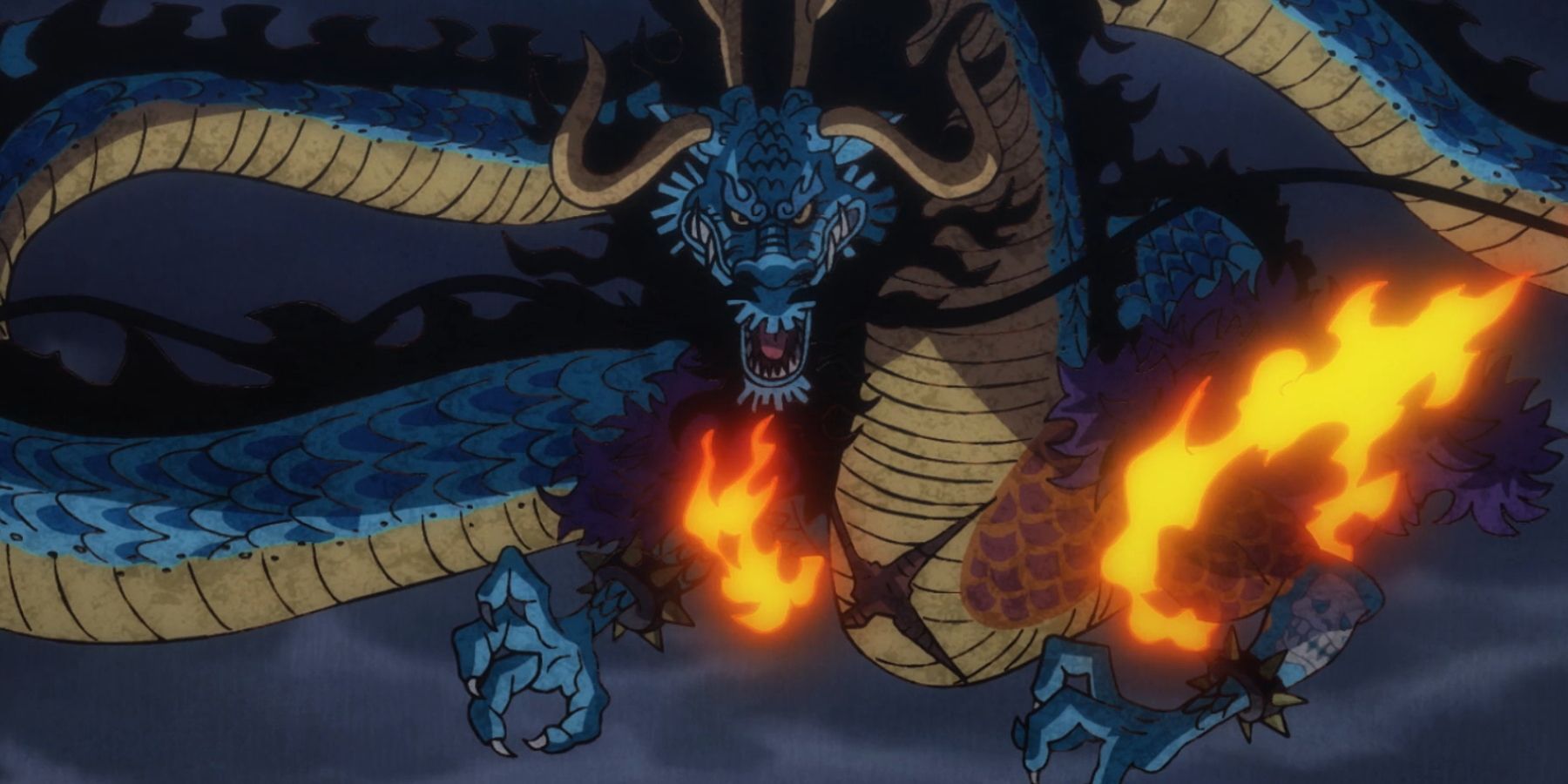 Kaidou Dragon in One Piece.
