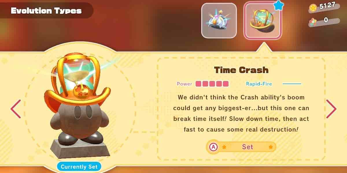 Kirby and the Forgotten Land Time Crash