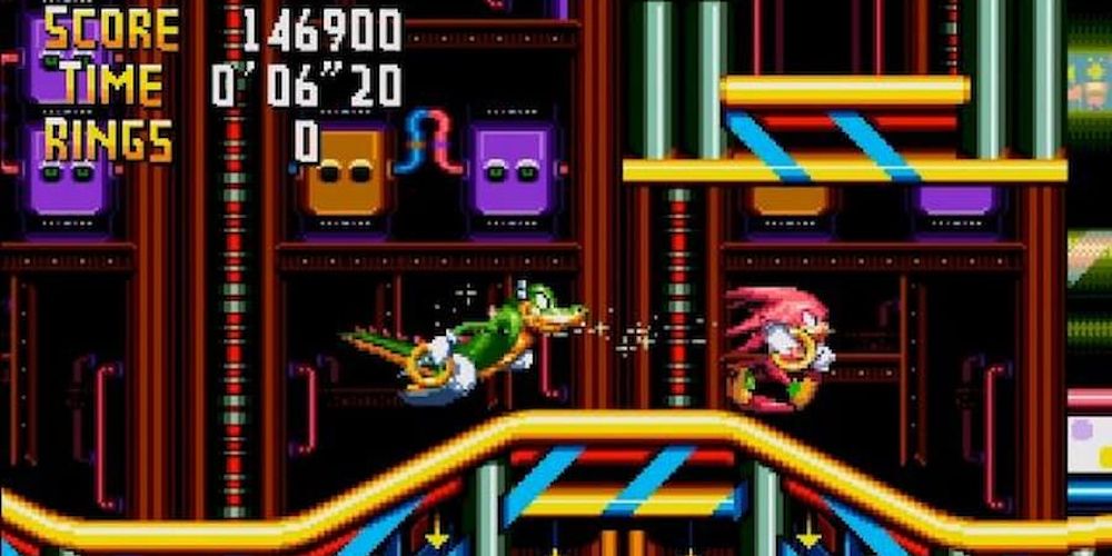 Games Knuckles Chaotix Ring Tether
