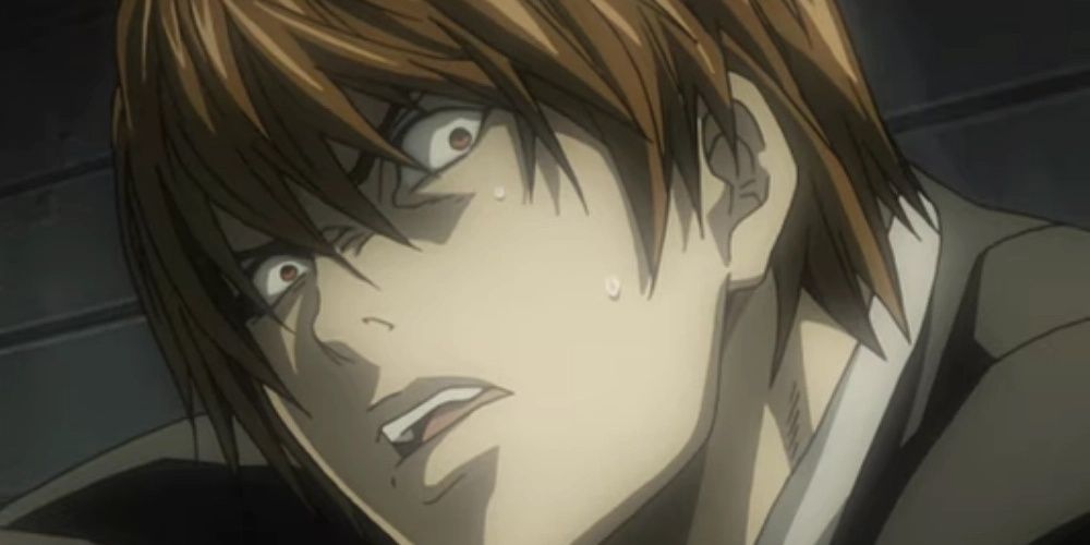 Light Yagami fears he is identified as Kira in Death Note.