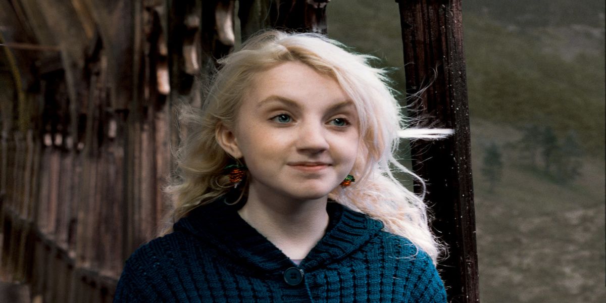 Luna Lovegood in the Order of the Phoenix smiling