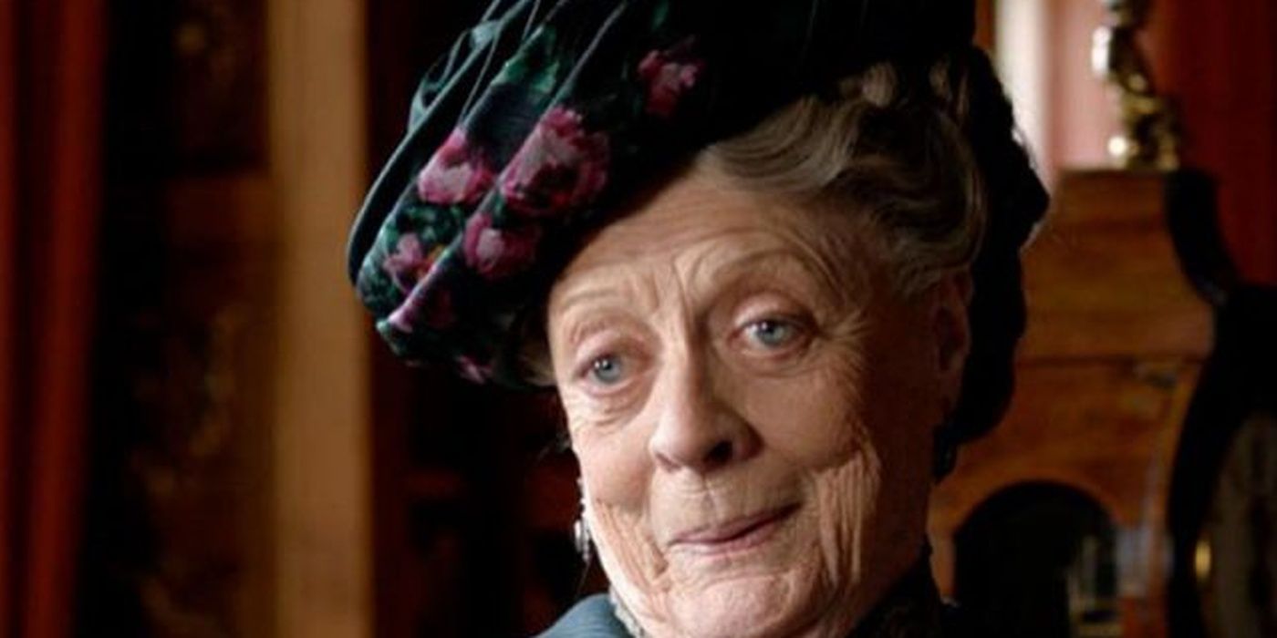 Maggie Smith as Lady Violet Downton Abbey