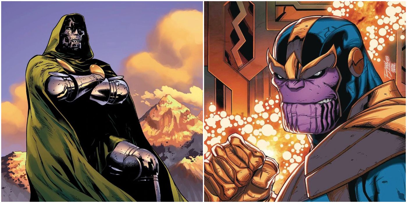 Doctor Doom and Thanos