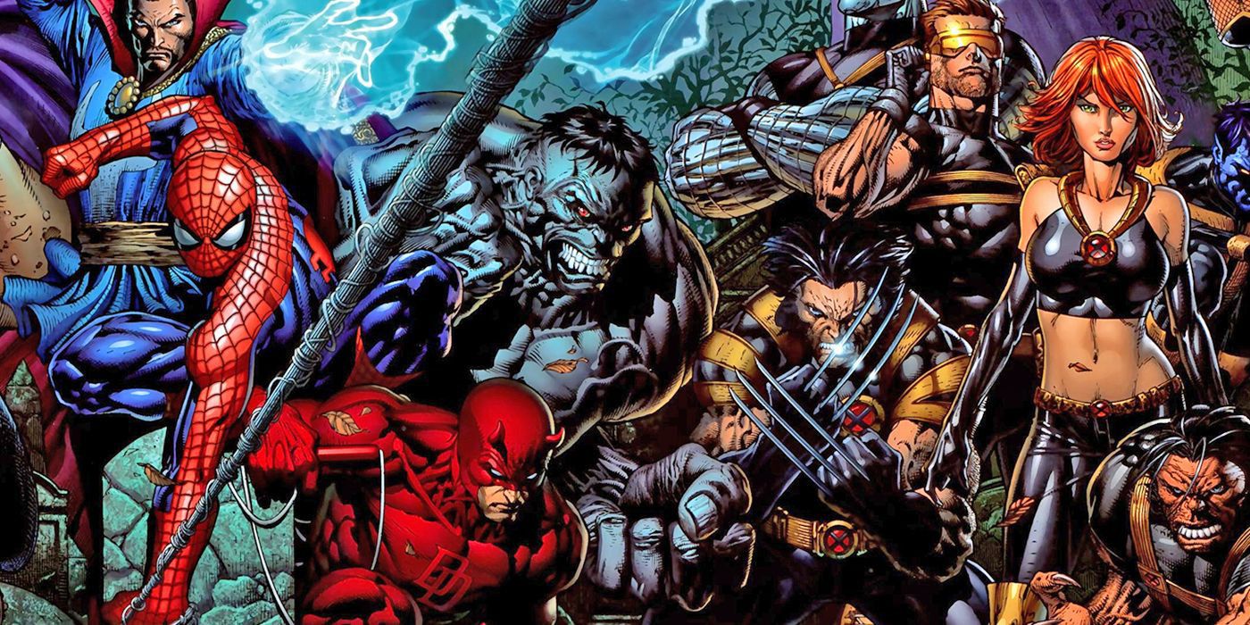 Ultimate Marvel heroes in Ultimatum