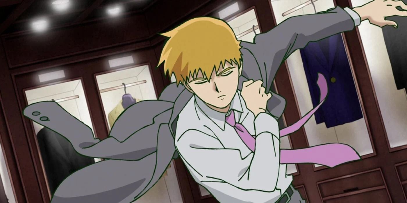 Anime Mob Psycho 100 Arataka Reigen Hd Matte Finish Poster Paper Print -  Animation & Cartoons posters in India - Buy art, film, design, movie,  music, nature and educational paintings/wallpapers at Flipkart.com